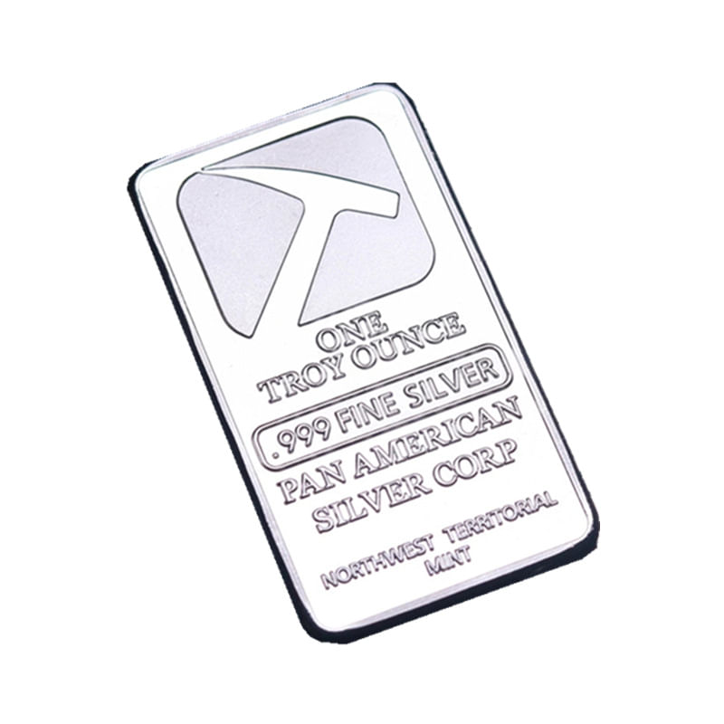 Barra De Prata Comemorativa Pan American De 1 Onça 999