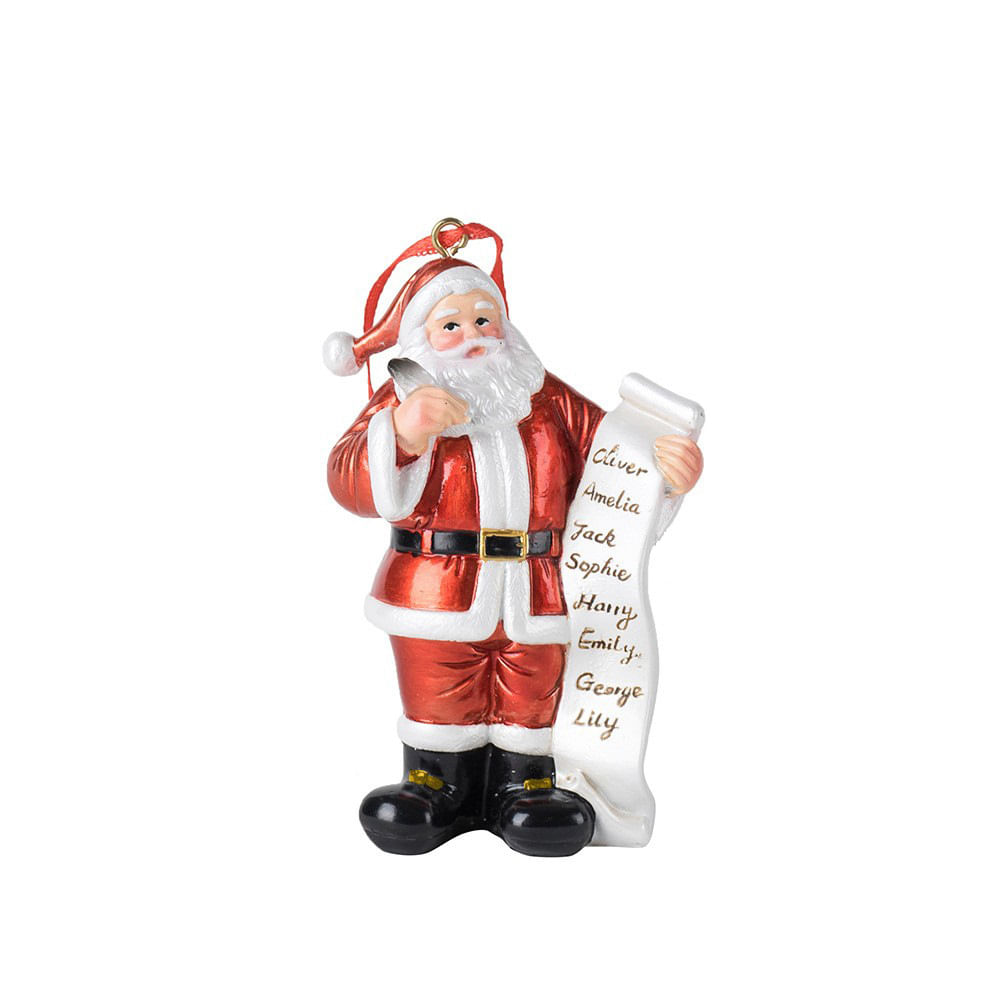Estatueta De Resina De Papai Noel, Decoração De Natal, 10 Cm