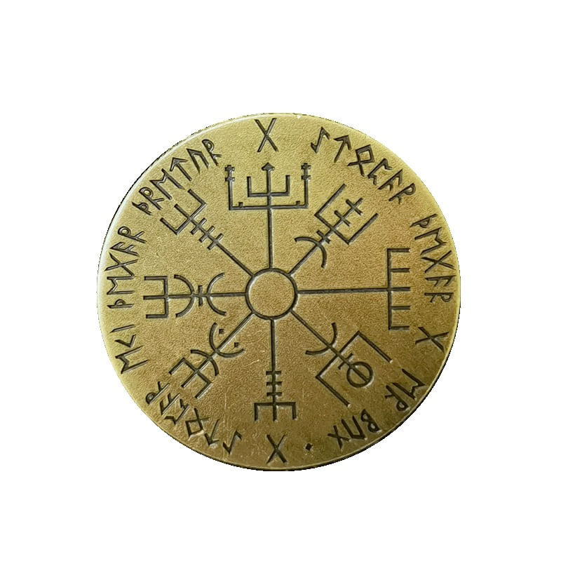 Moeda Comemorativa Solomon Sun Seal Antique Bronze 35g