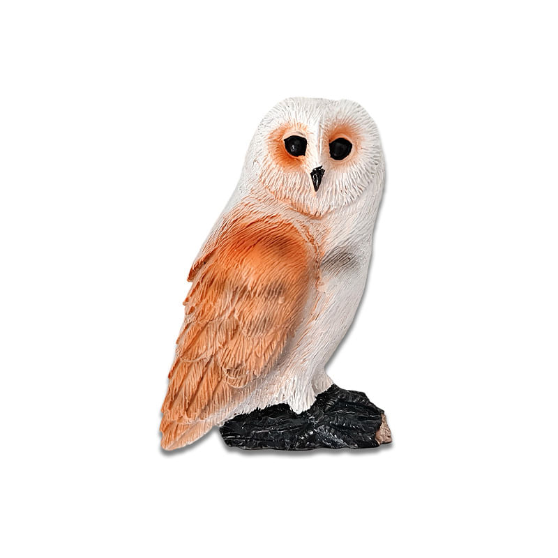 Geladeira Magnet Owl Resin 3d Bird Refrigerator Com 4,3x6cm