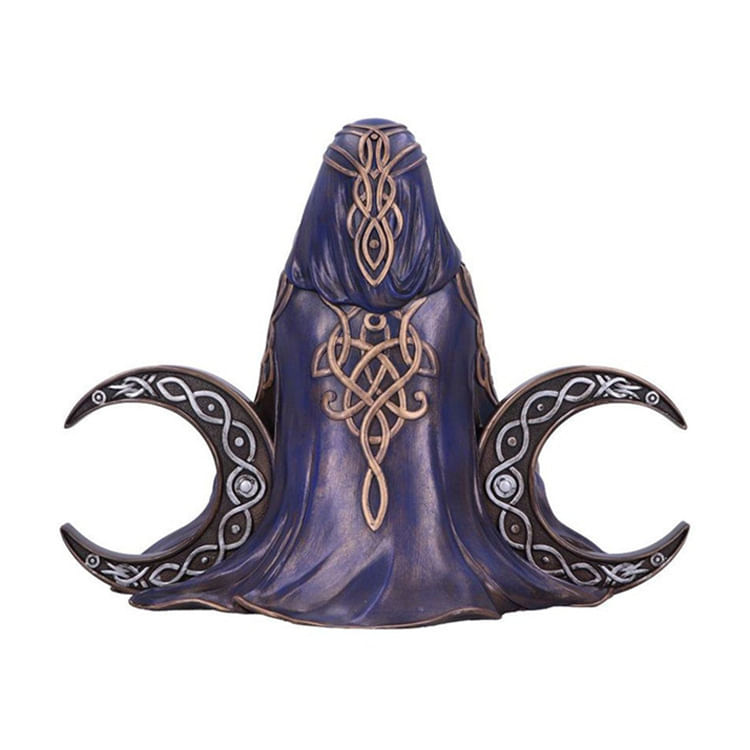 Estátua De Resina Deusa Elegante Da Mãe Terra 16 Cm 2,3 Kg