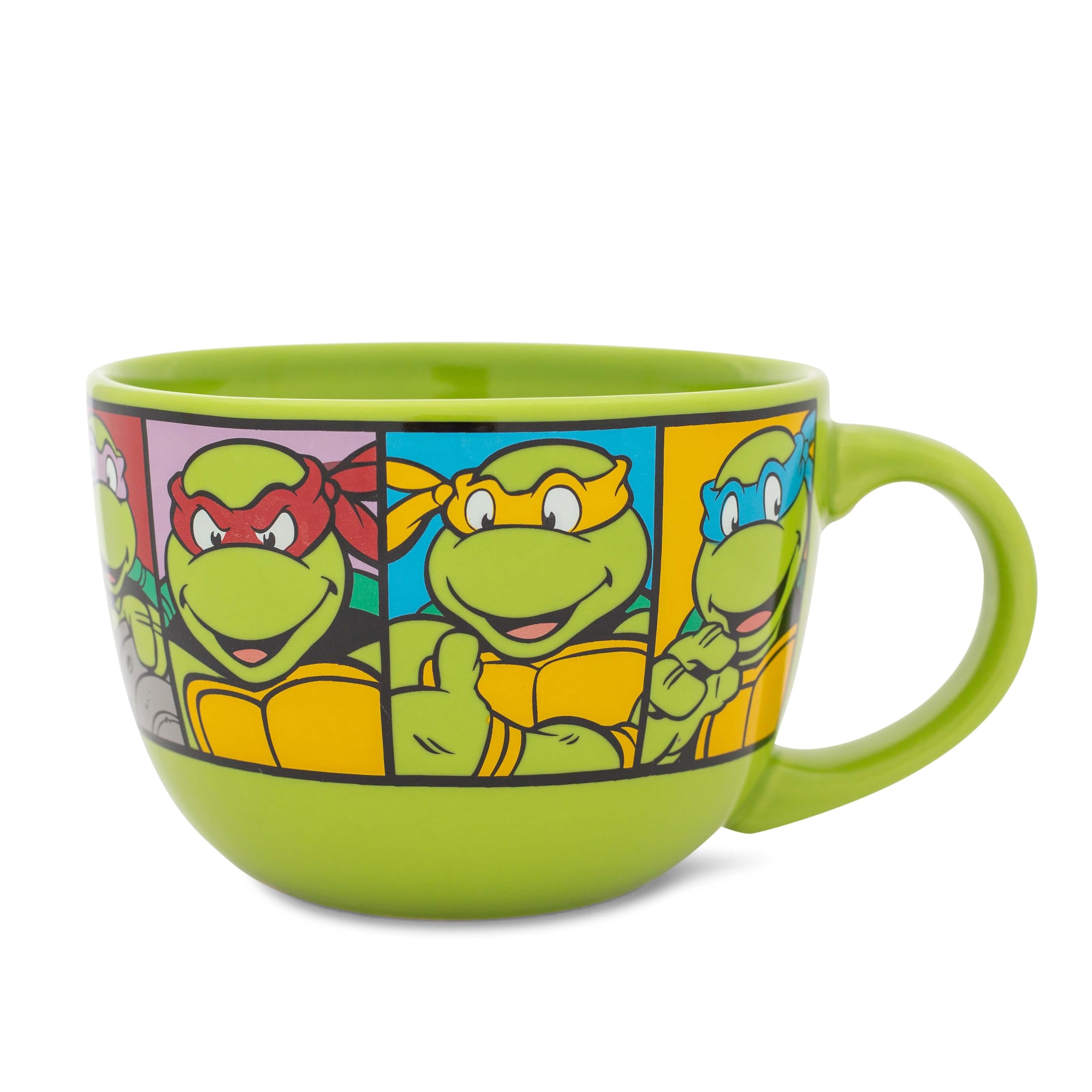 Caneca De Sopa Silver Buffalo Teenage Mutant Ninja Turtles 710ml