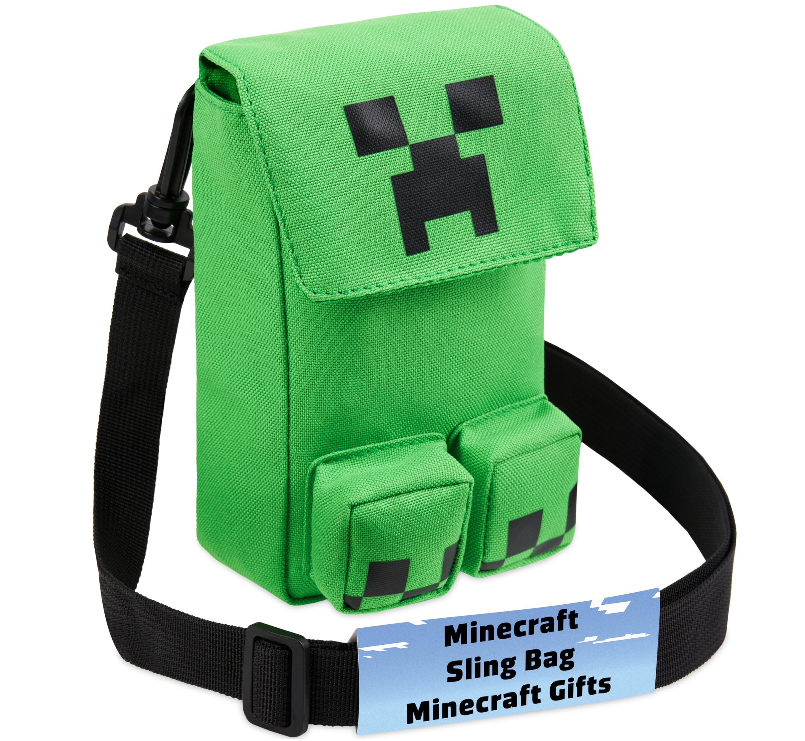Bolsa De Ombro Minecraft Creeper Para Celular