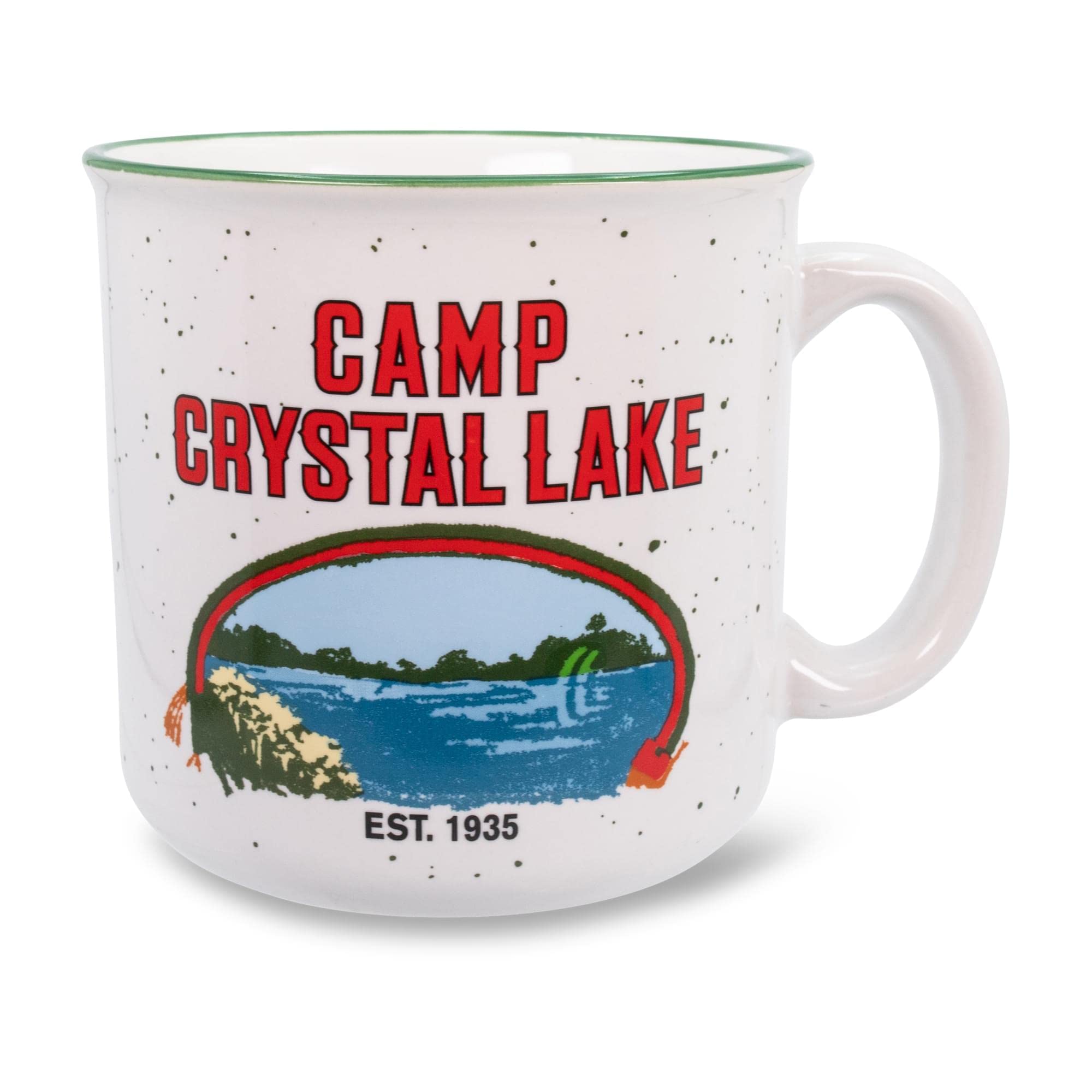 Caneca Camper De Cerâmica Silver Buffalo Friday The 13th 600ml