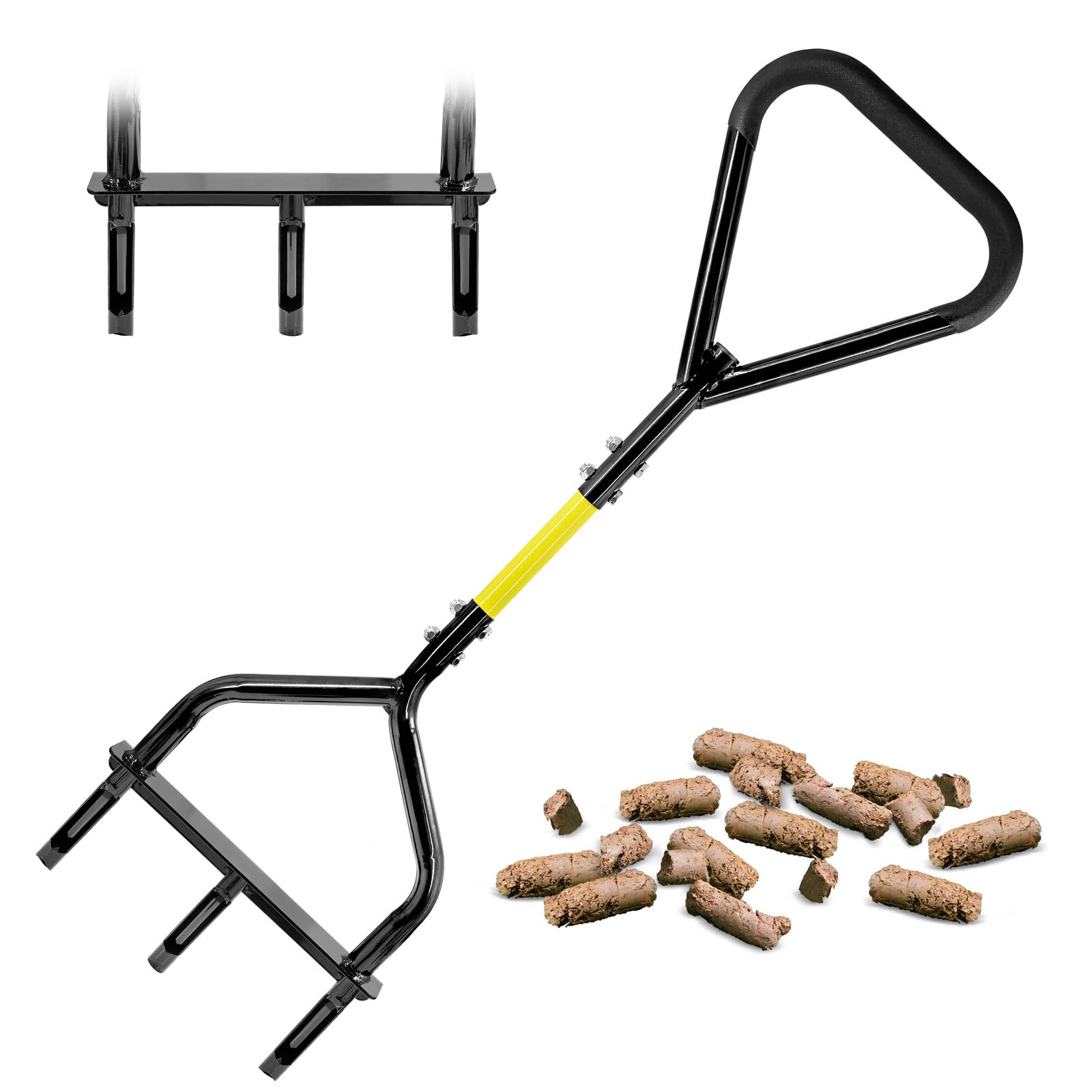 Aerador Manual Core Aerator Lawn Tool Jardineer Aeração De Solo De 13 Cm De Profundidade