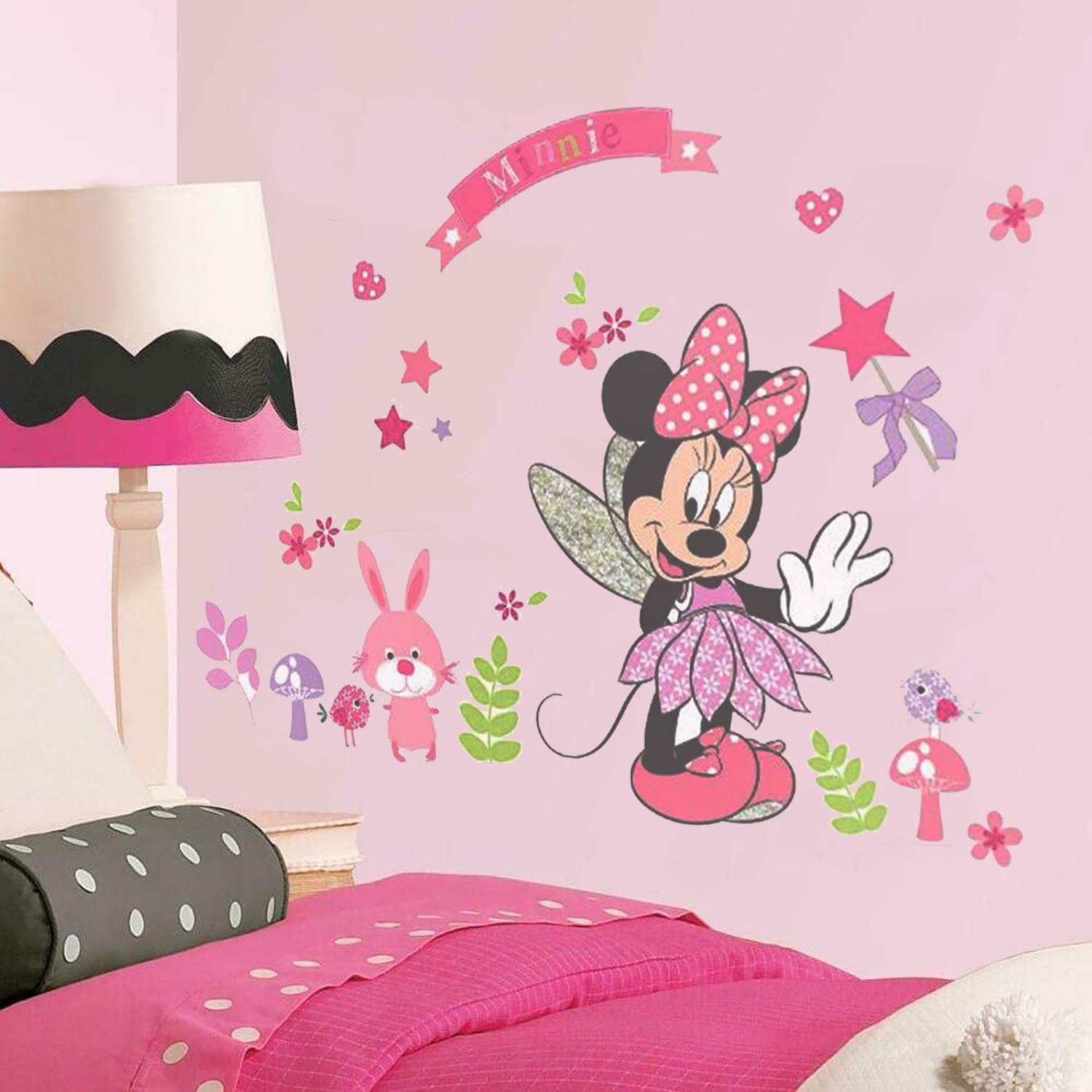 Decalques De Parede Schwartscount Large Mickey E Minnie Mouse
