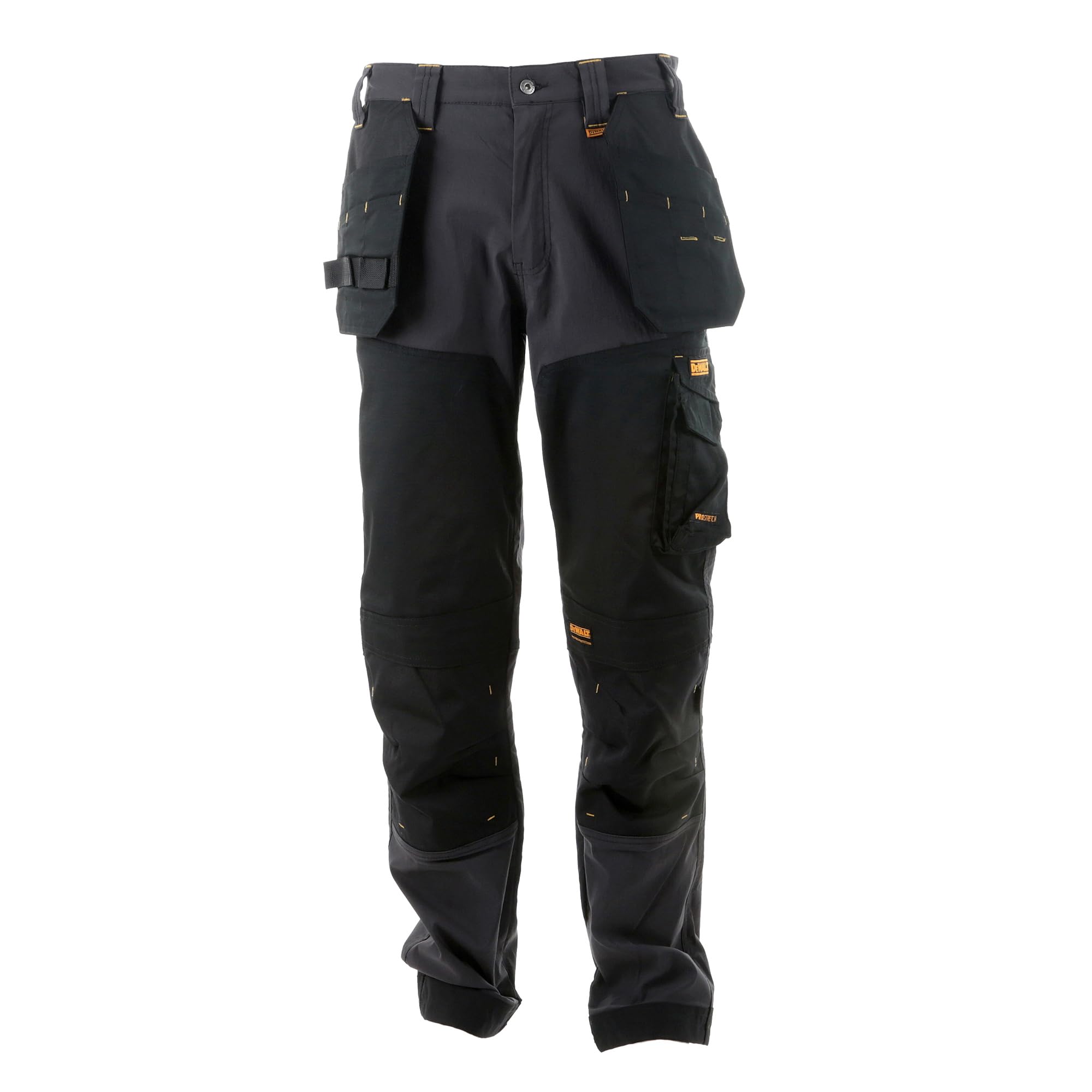 Calças De Trabalho Masculinas Dewalt Memphis Pro-stretch W36/l31 Cinza/preta