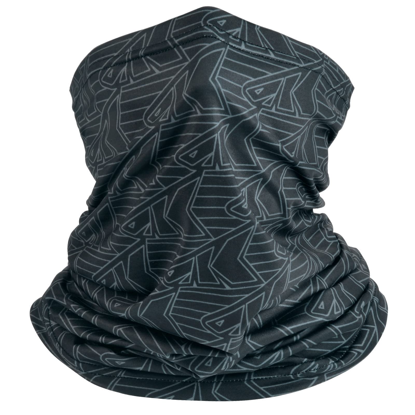 Máscara De Pesca Neck Gaiter Kastking Sol Armis Upf 50 Preta