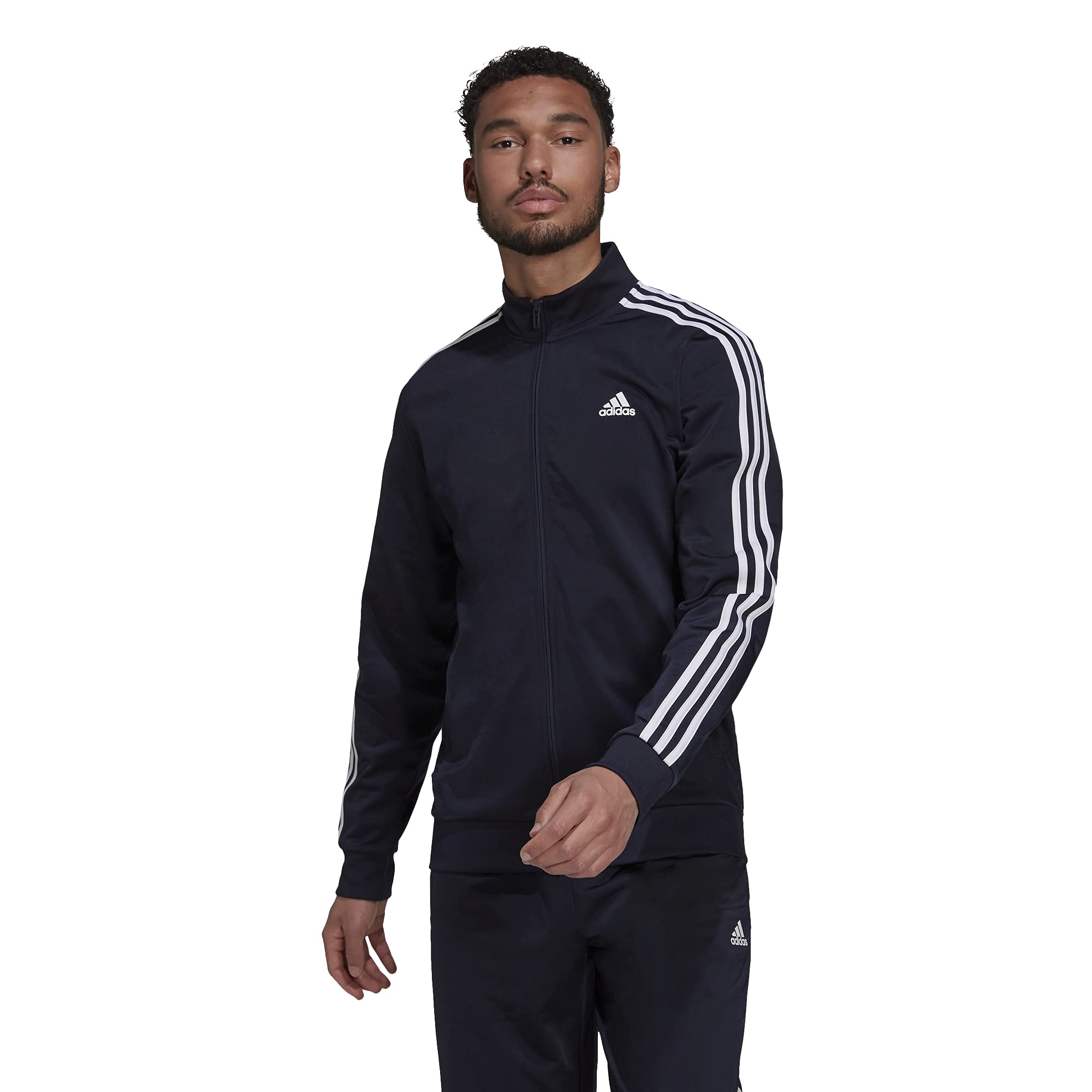 Track Top Adidas Big Essentials Warm-up 3-stripes Masculino
