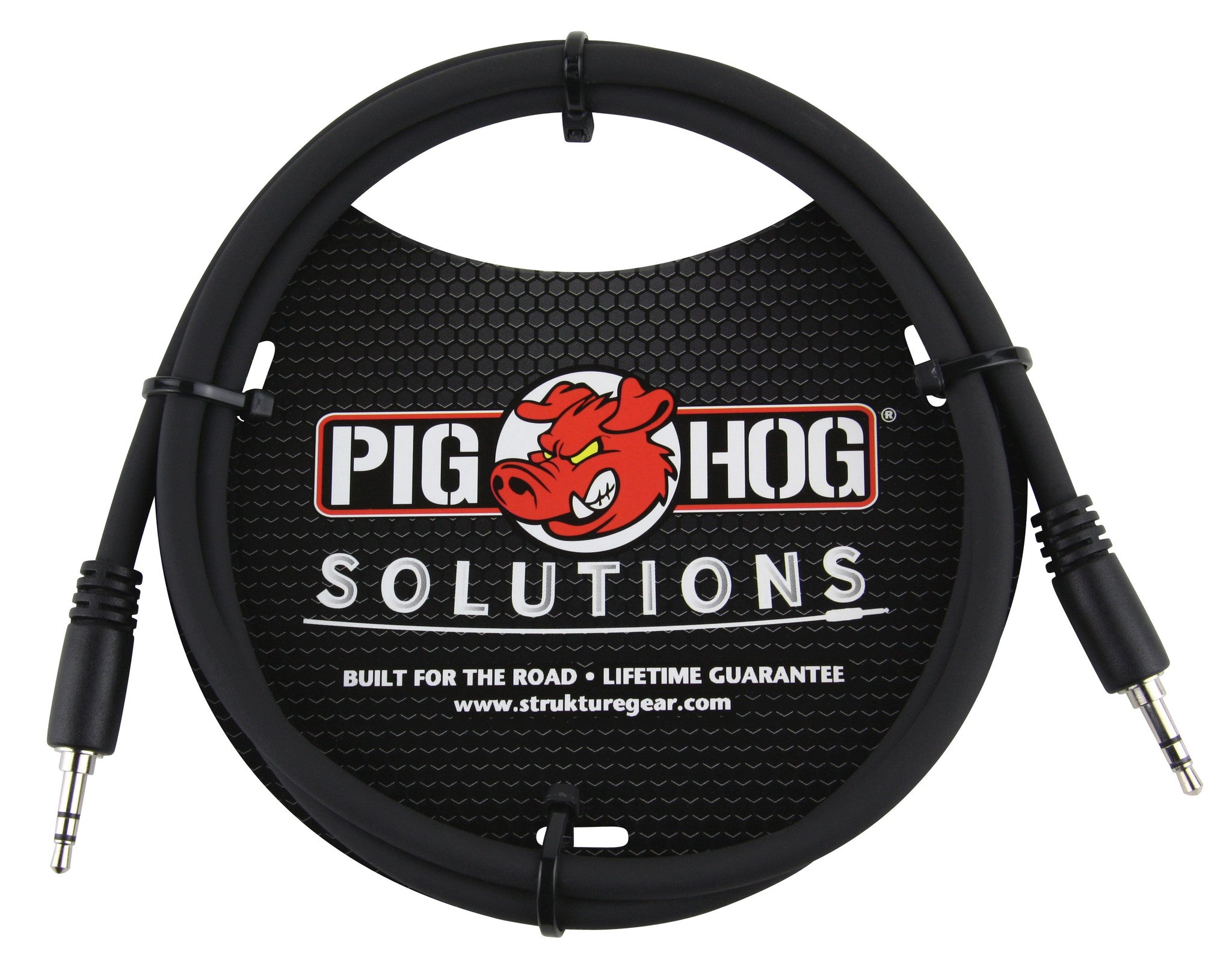 Cabo Adaptador Pig Hog Solutions 3,5 Mm Trs Para 3,5 Mm Trs 1 M