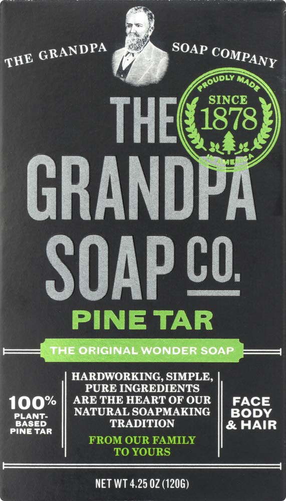 Sabonete Grandpa's Brand Pine Tar 120g - 1 Barra