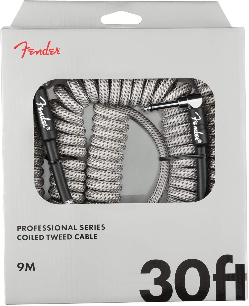 Cabo De Instrumento Fender Professional Series Tweed Coiled 9m