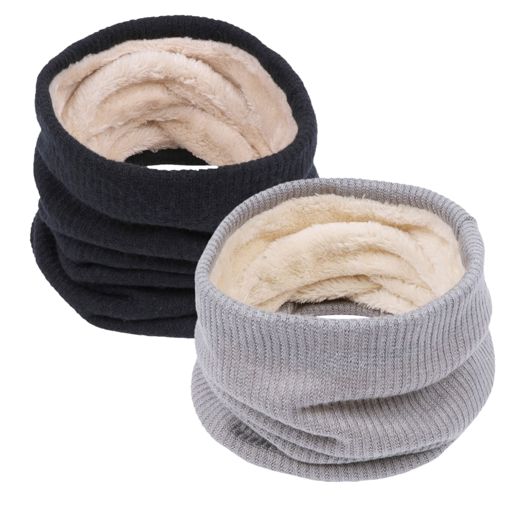 Lenço Infinity Chalier Winter, Aquecedor De Pescoço De Camada Dupla