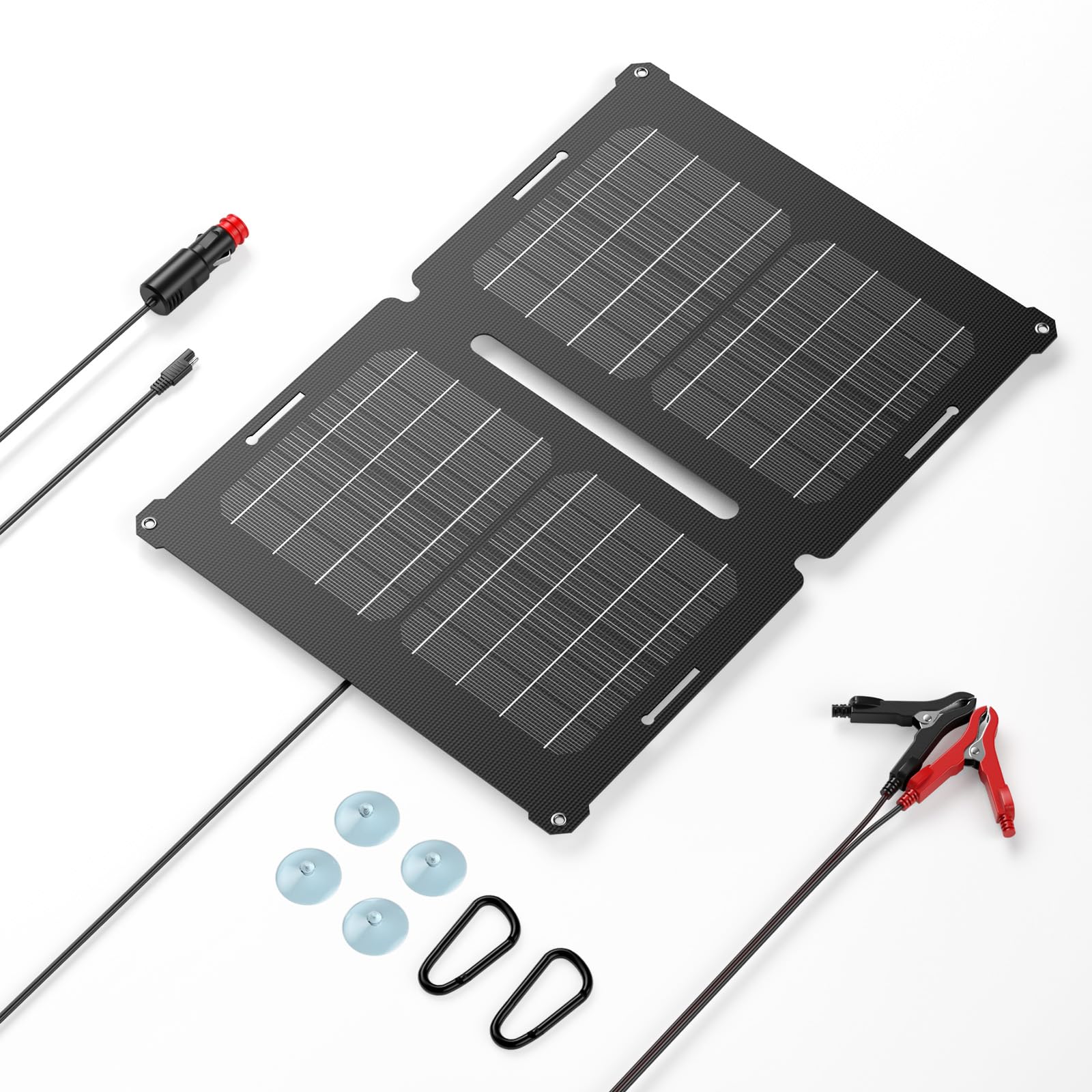 Mantenedor De Carregador De Bateria Solar Grecell 25w 12v
