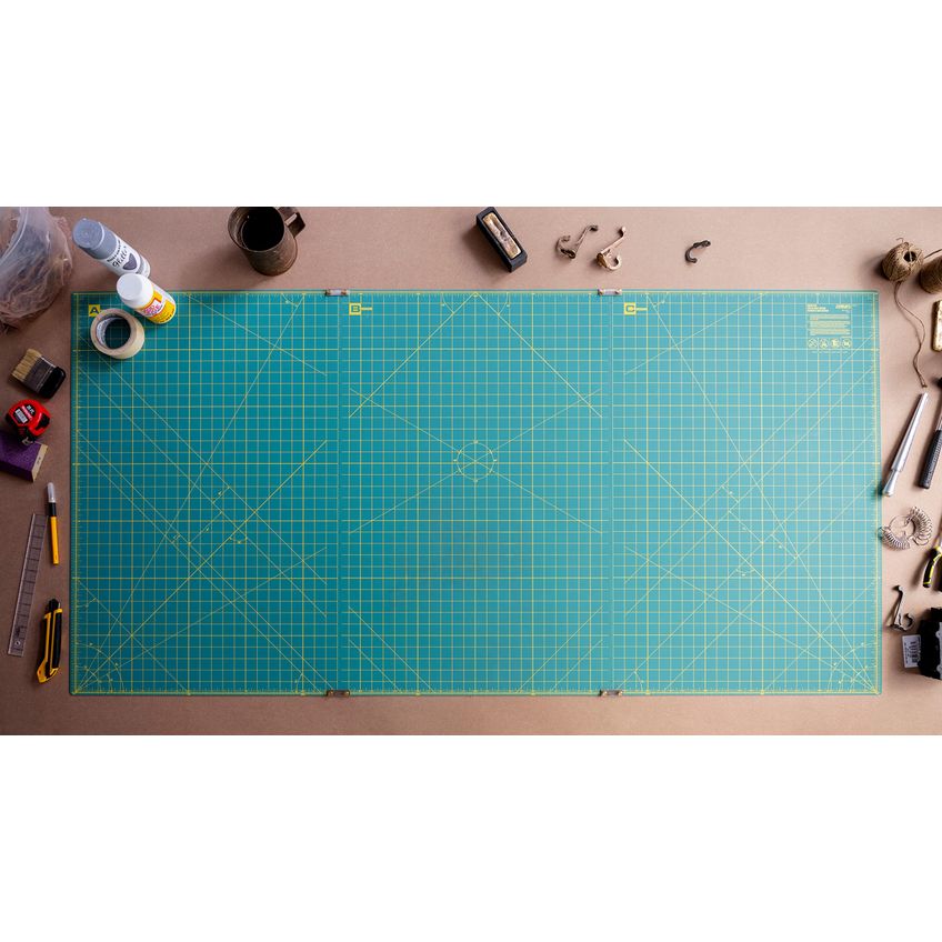 Tapete De Corte Olfa Rm-clips/3 Self Healing 35x70cm Com Grade - imagem 2