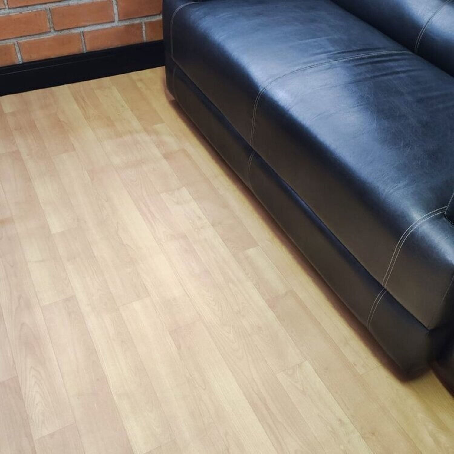 Kit Com 30m² Piso Vinílico Em Manta Home 0,7mmx2,00m Scandian Legno