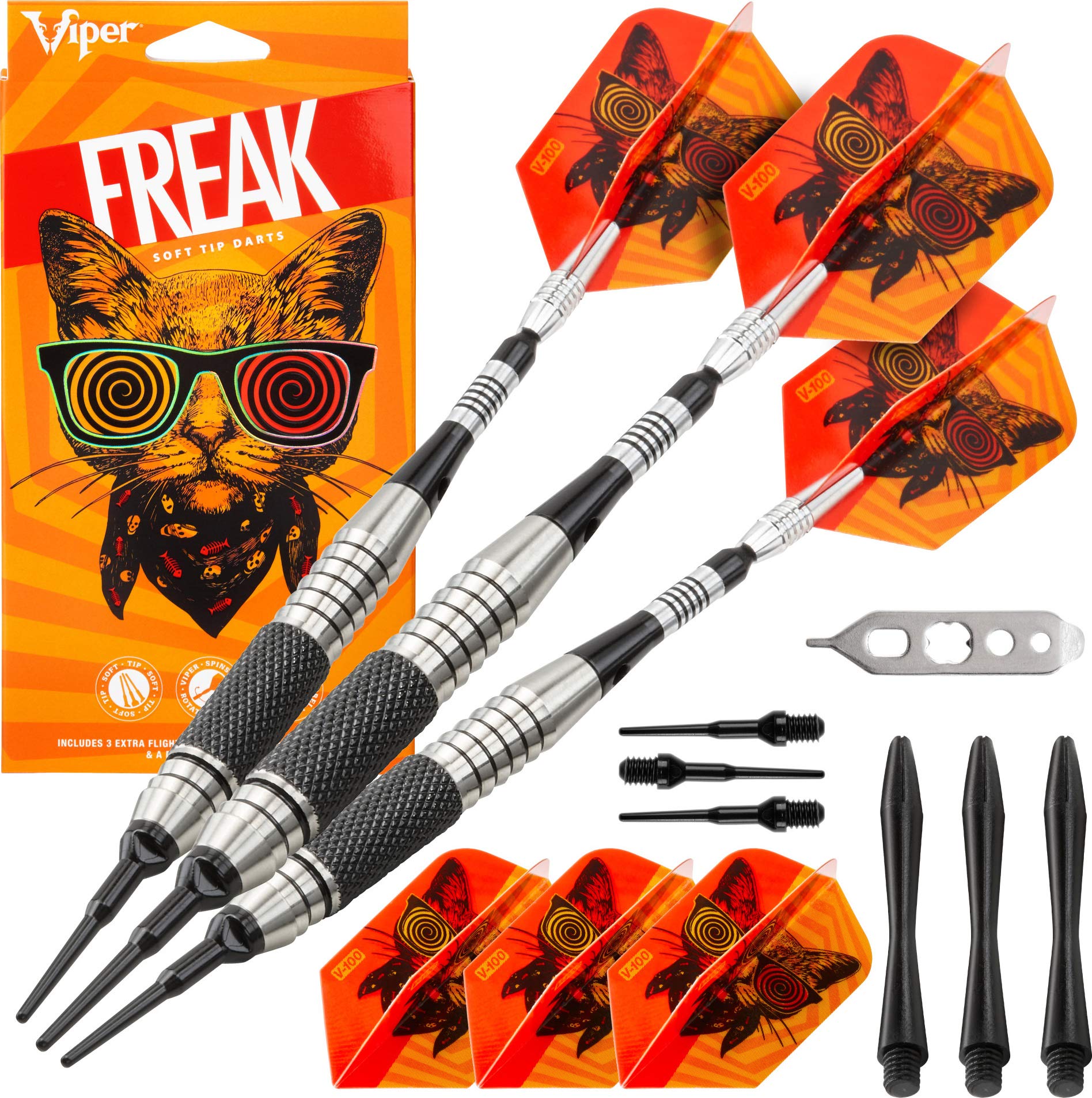 Banda Estendida Darts Viper De 18 G Para Adultos Com Ponta Macia