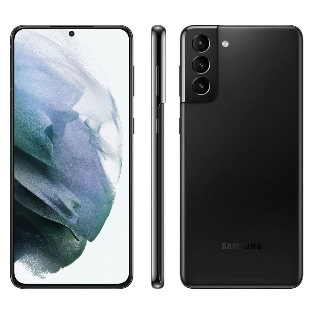 Usado: Samsung S21 Plus 128 Gb Preto - Excelente