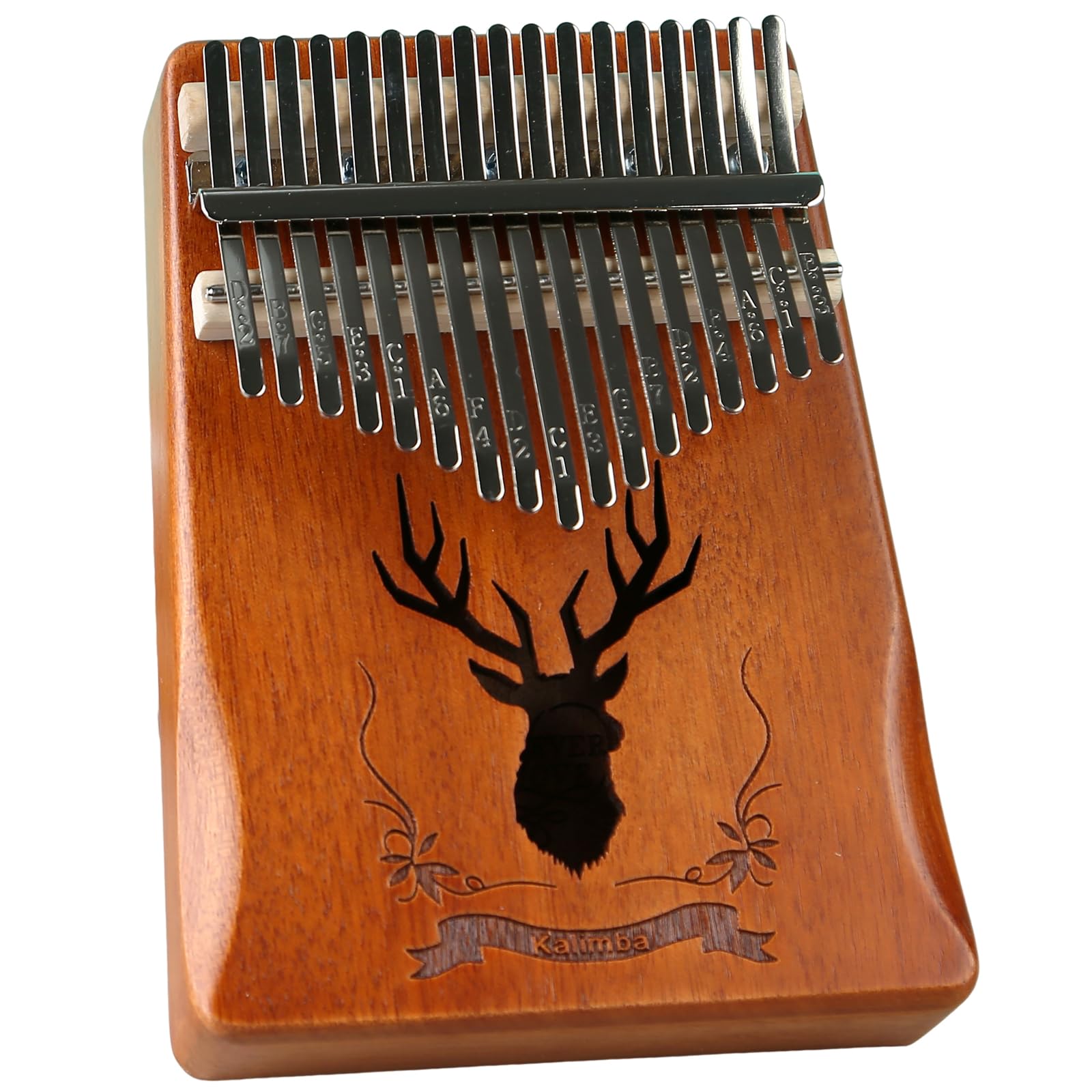 Piano Thumb Lydesy De 17 Teclas Afinado Em Kalimba Com Acessórios