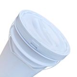 Balde 20l Tampa De Rosquear Plastico - Kit 12 Pçs