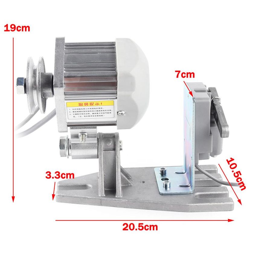 Transporte Triplo, 1 Agulha, Megamak +servo Motor 220v + Led - imagem 3