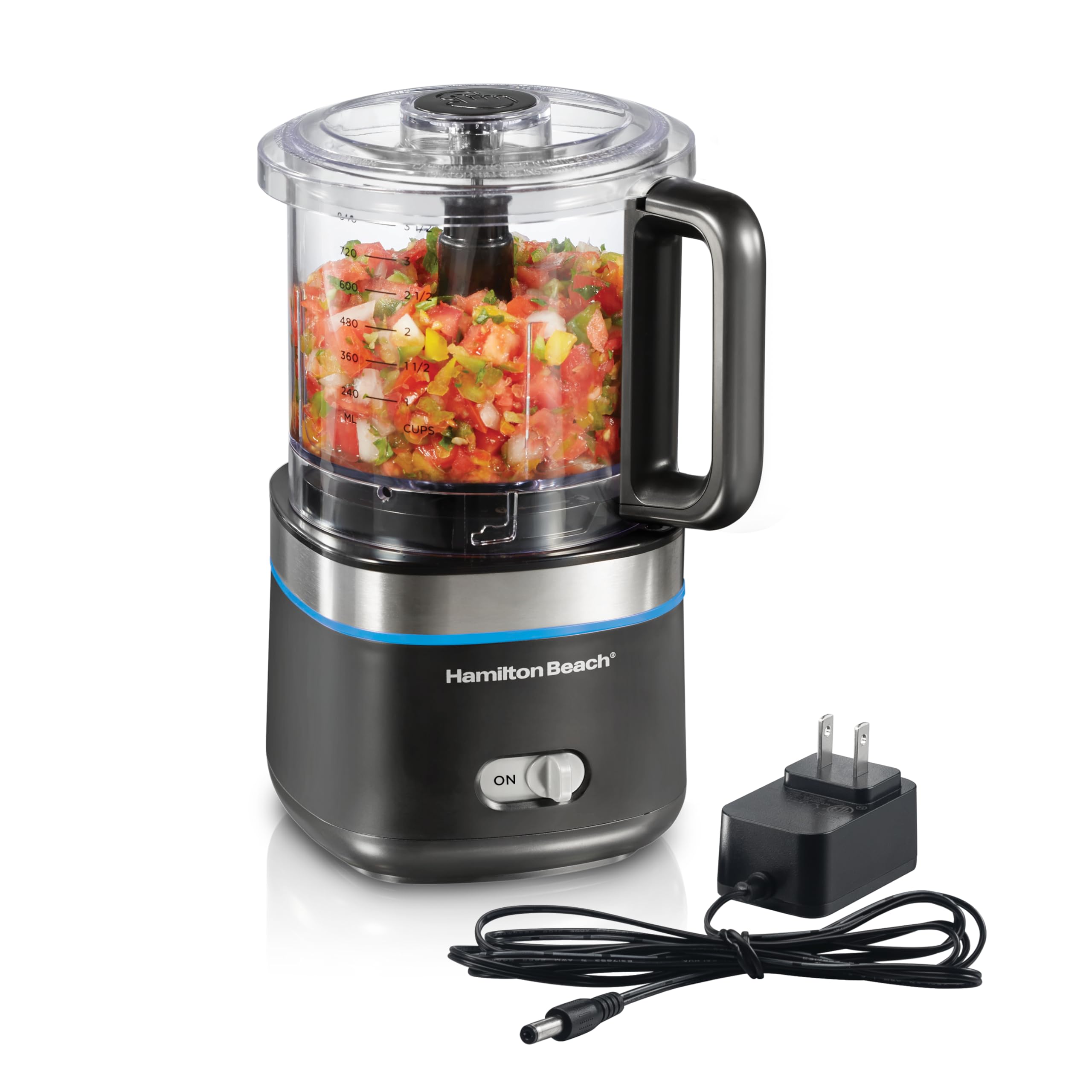 Processador De Alimentos Hamilton Beach Cordless 1l 72880 Black