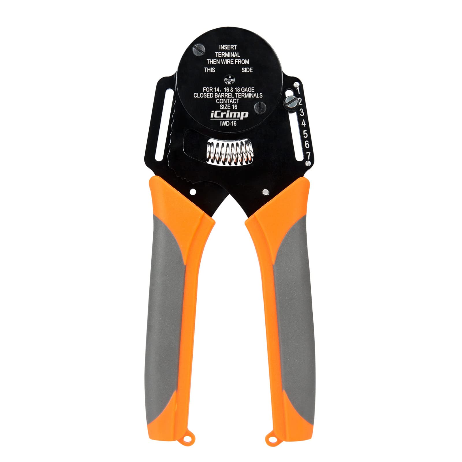 Crimper Icrimp 4 Way Indent 8 Impression Deutsch Solid 14-18awg