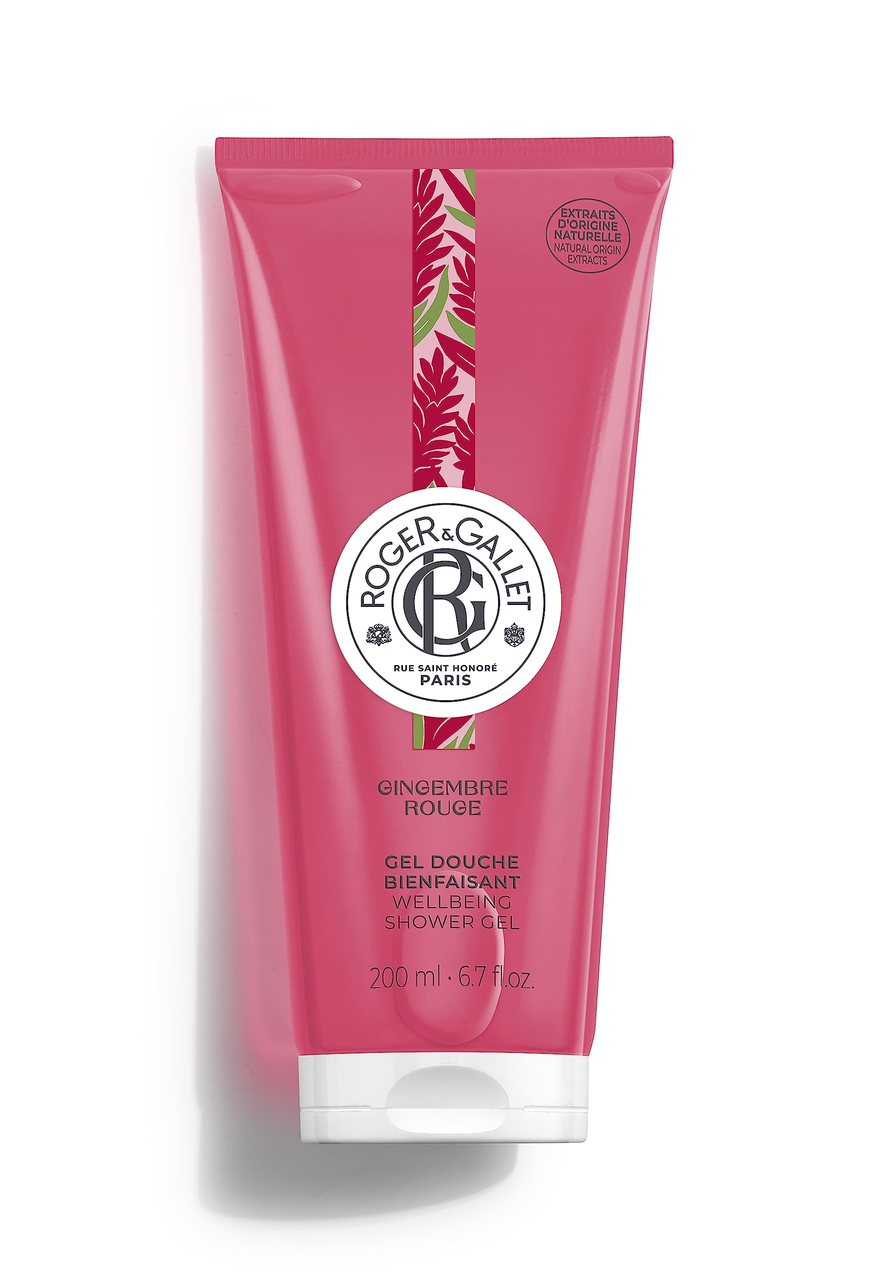 Gel De Banho E Sabonete Líquido Roger &amp; Gallet Gingembre 200ml