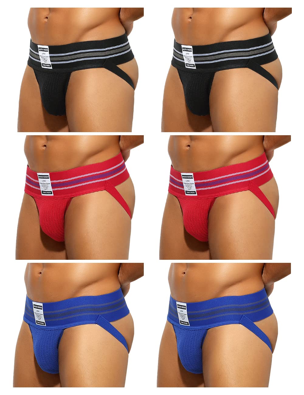 Roupa Íntima Masculina Jockstrap Arjen Kroos Athletic Supporter