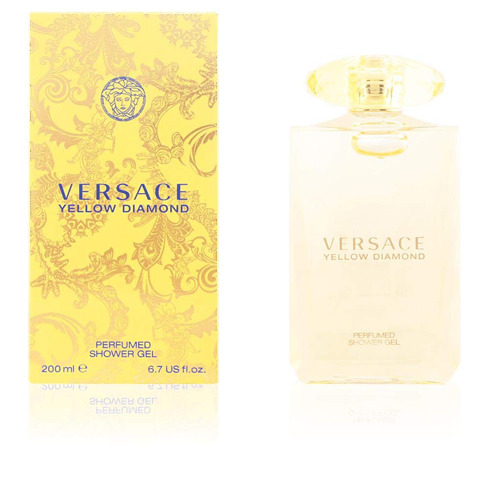 Gel De Banho Versace Yellow Diamond 200ml Para Mulheres