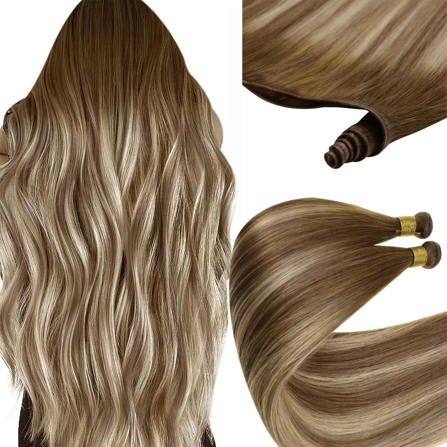 Extensões De Cabelo Sunny Hair Genius Weft 50-80g 14-24 Polegadas