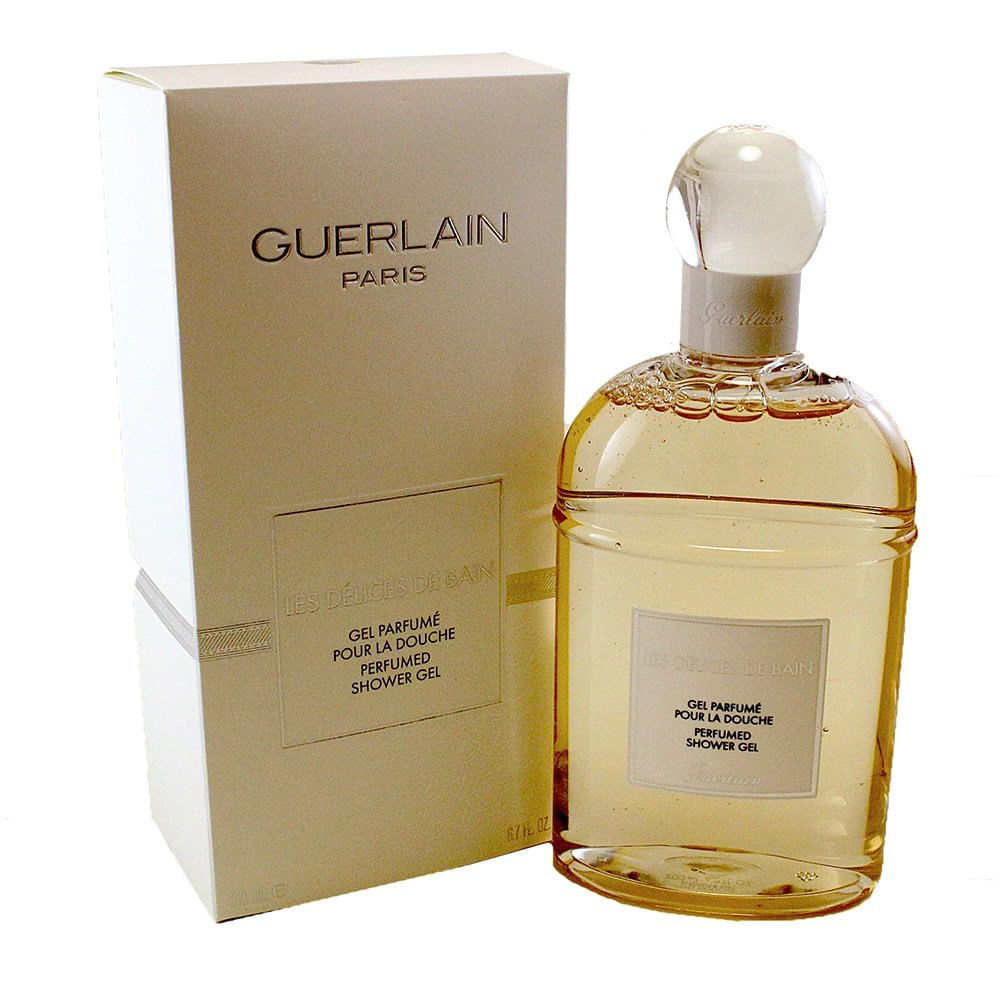 Gel De Banho Perfumado Guerlain Les Delices De Bain 200 Ml Para Mulheres