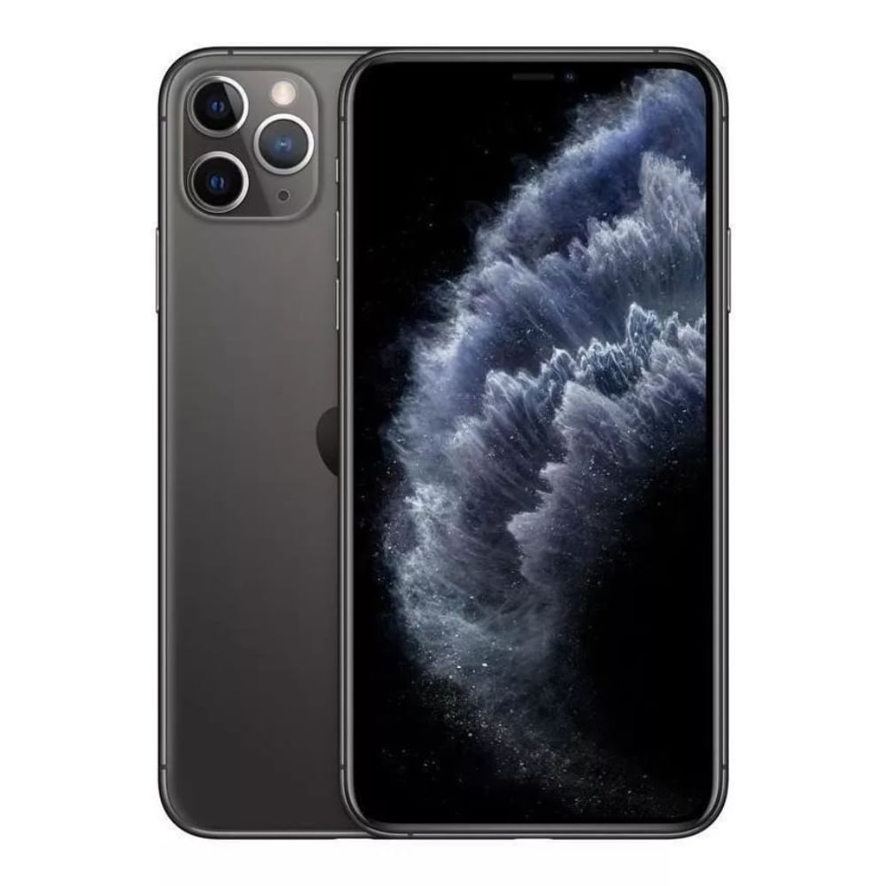 Usado: Iphone 11 Pro Max 256 Gb Cinza - Bom