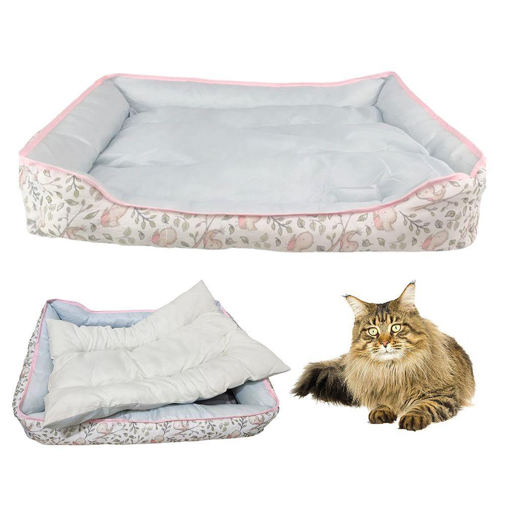 Encontraproduto.com.br - Cama Caminha Cao Gato Cachorro Pet Animal De Estimaçao Colchonete Macio Resistente Lavavel Espaçoso Aconchegante