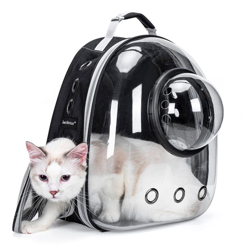 Mochila Pets Transporte Reforçada Ideal Viagem E Passeio - imagem 3