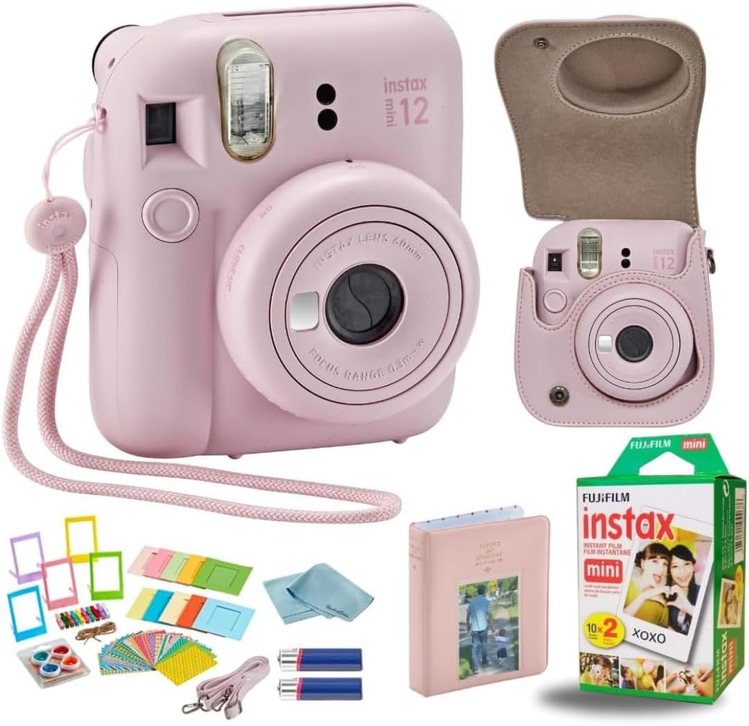 Pacote De Acessórios Para Câmera Instantânea Fujifilm Instax Mini 12 +