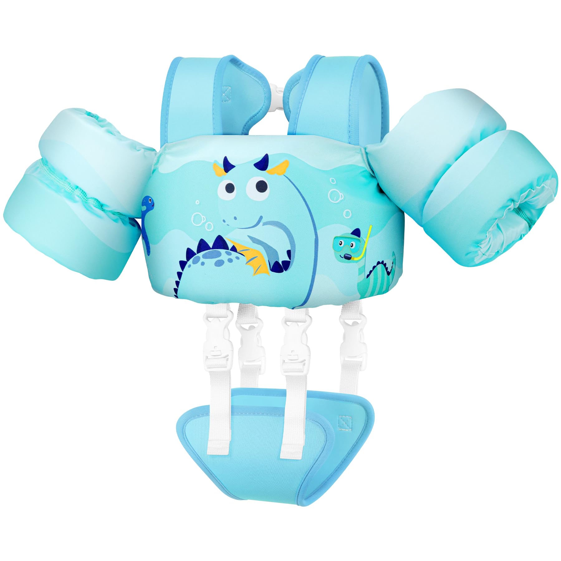 Colete De Natação Vvinca Toddler Para Crianças De 6 A 14 Kg E 1 A 3 Anos