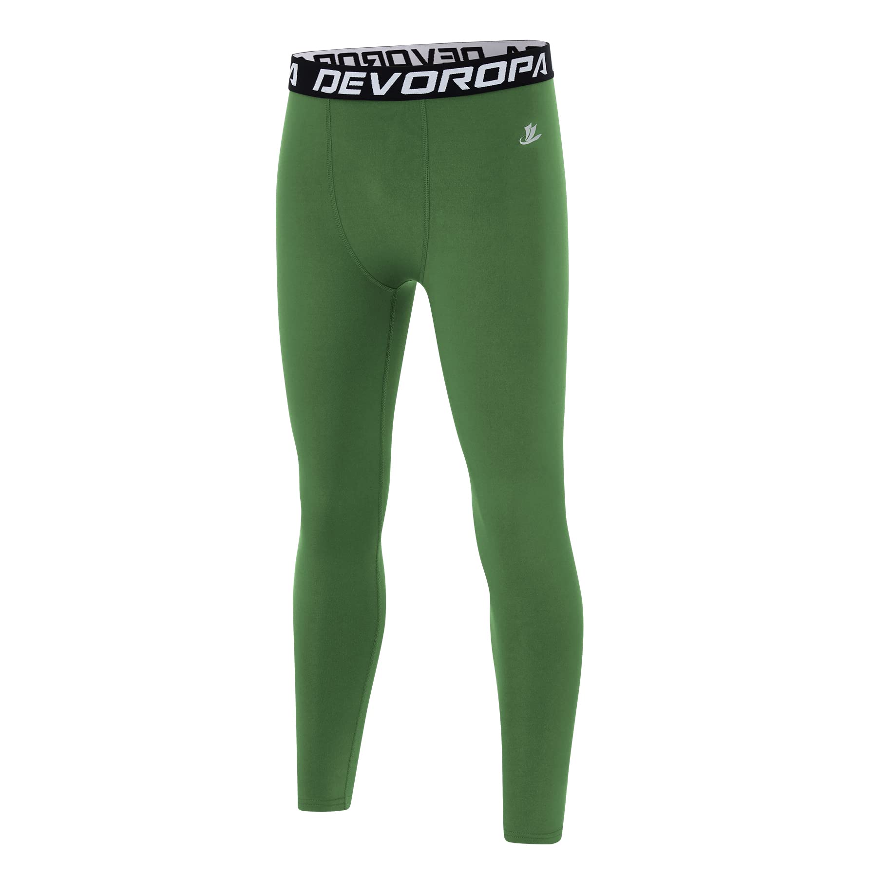 Leggings De Compressão Devoropa Boys Quick Dry Green Tamanho S