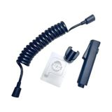 Conjunto De Pulverizador De Bidê - Autolimpante Preto Completo