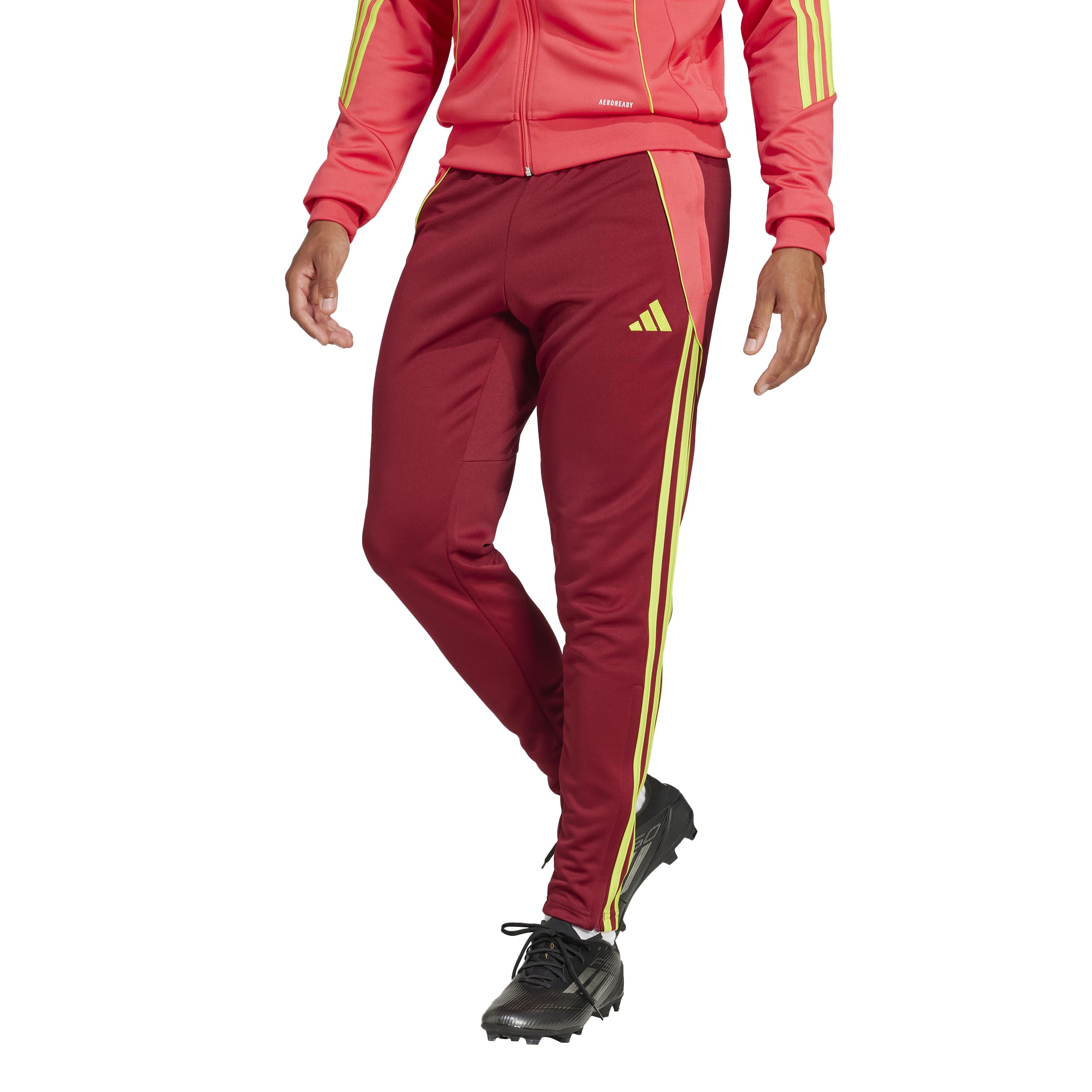 Calças De Treino Adidas Tiro 24 Masculinas Team Collegiate Burgundy