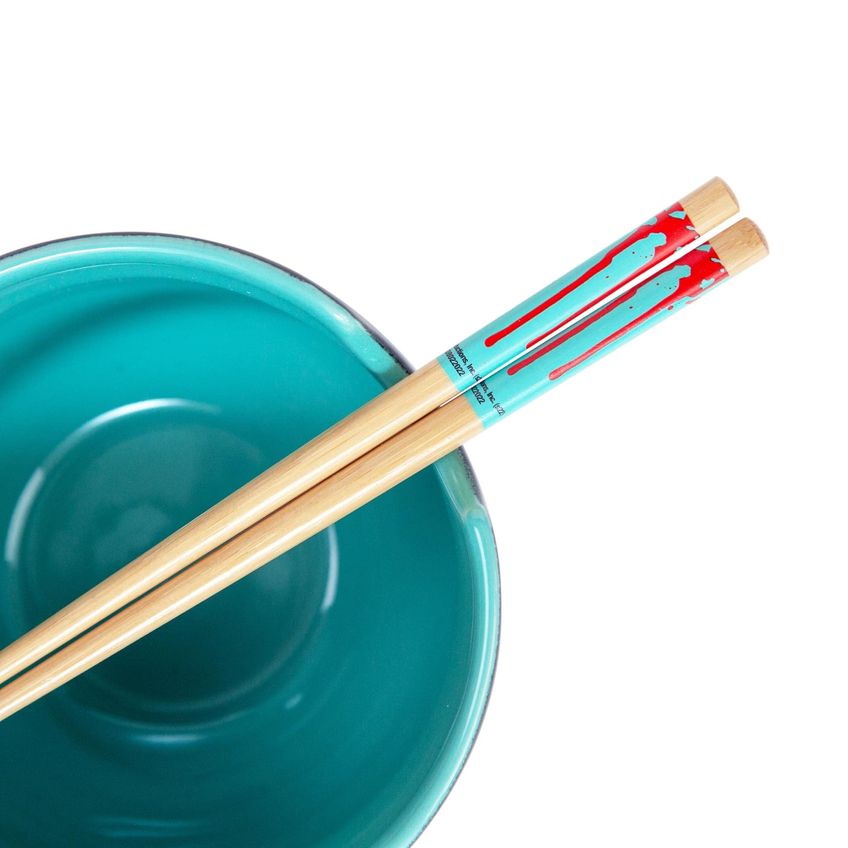 Conjunto De Taças E Pauzinhos De Ramen Uinclu Friday The 13th Jason - imagem 3