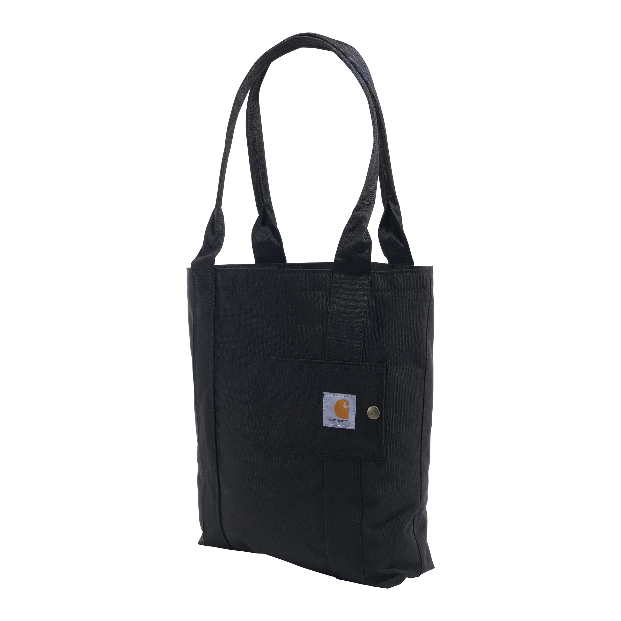 Bolsa Carhartt Vertical Open Tote Durável Resistente À Água Preta