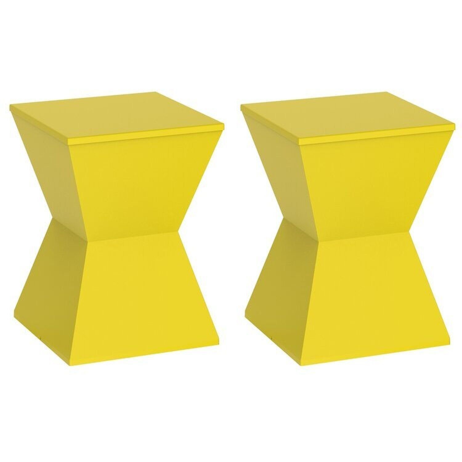 Conjunto Com 2 Banquetas Nitro Limão Siciliano