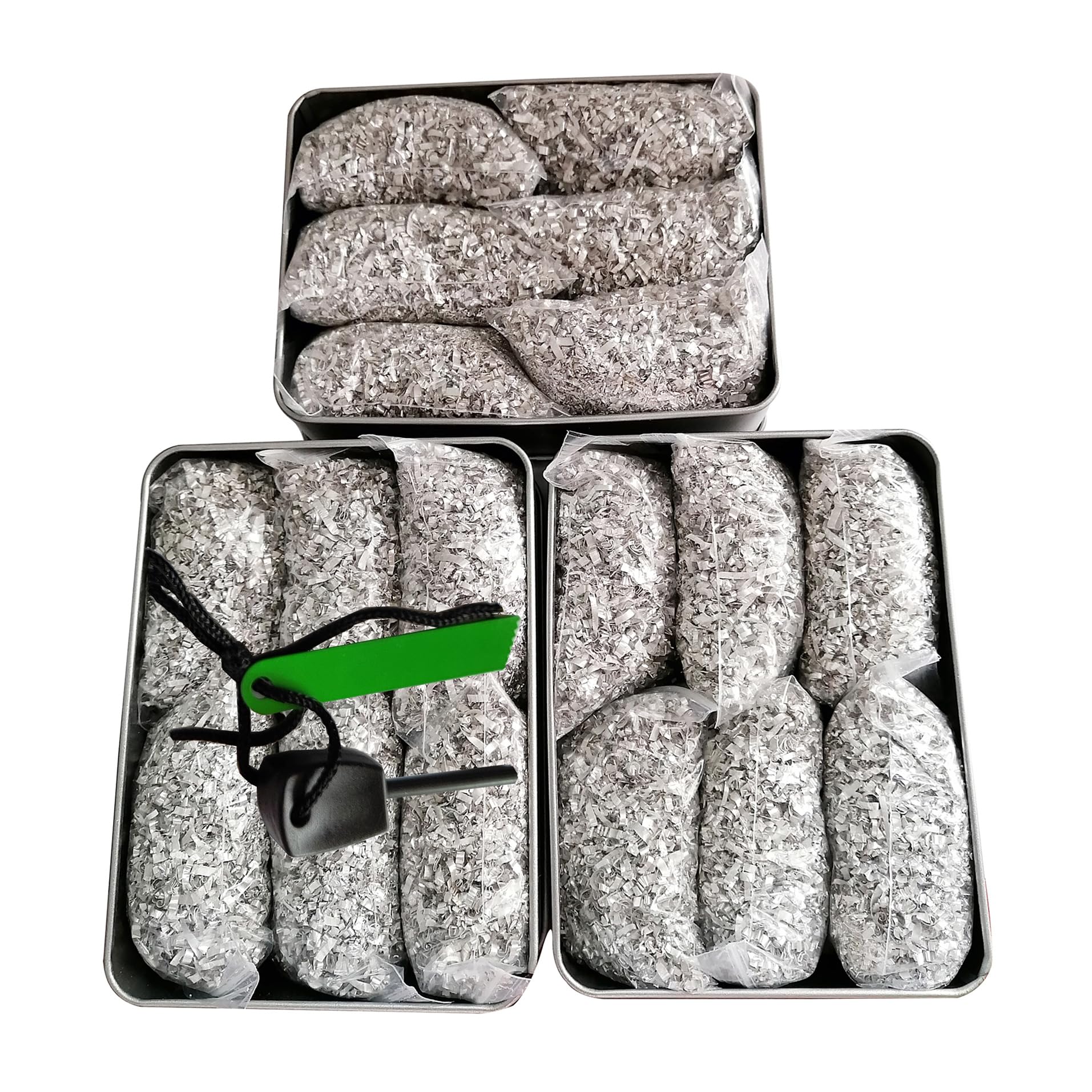 Kit De Partida De Incêndio De Emergência Egreen Magnesium Com 18 Sacos