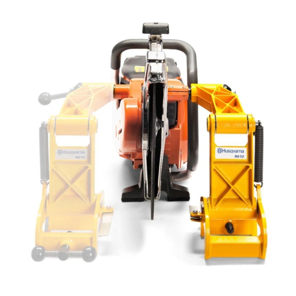 Encontraproduto.com.br - Cortador à Disco Trilho de Trem Gasolina Husqvarna K1270 Rail RA10 118,8CC