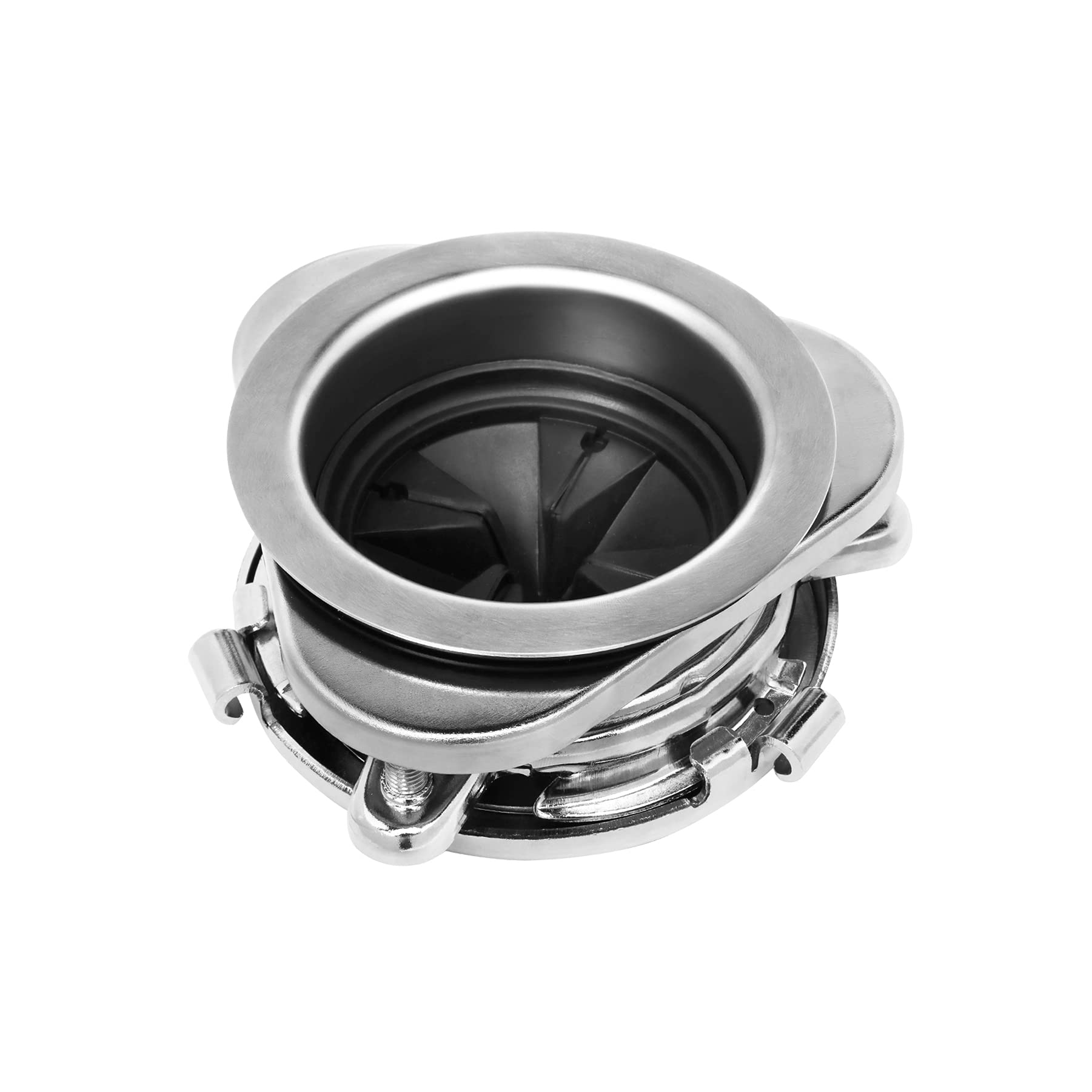 Flange De Descarte De Lixo Cleesink 3 Bolt Mount Em Aço Inoxidável