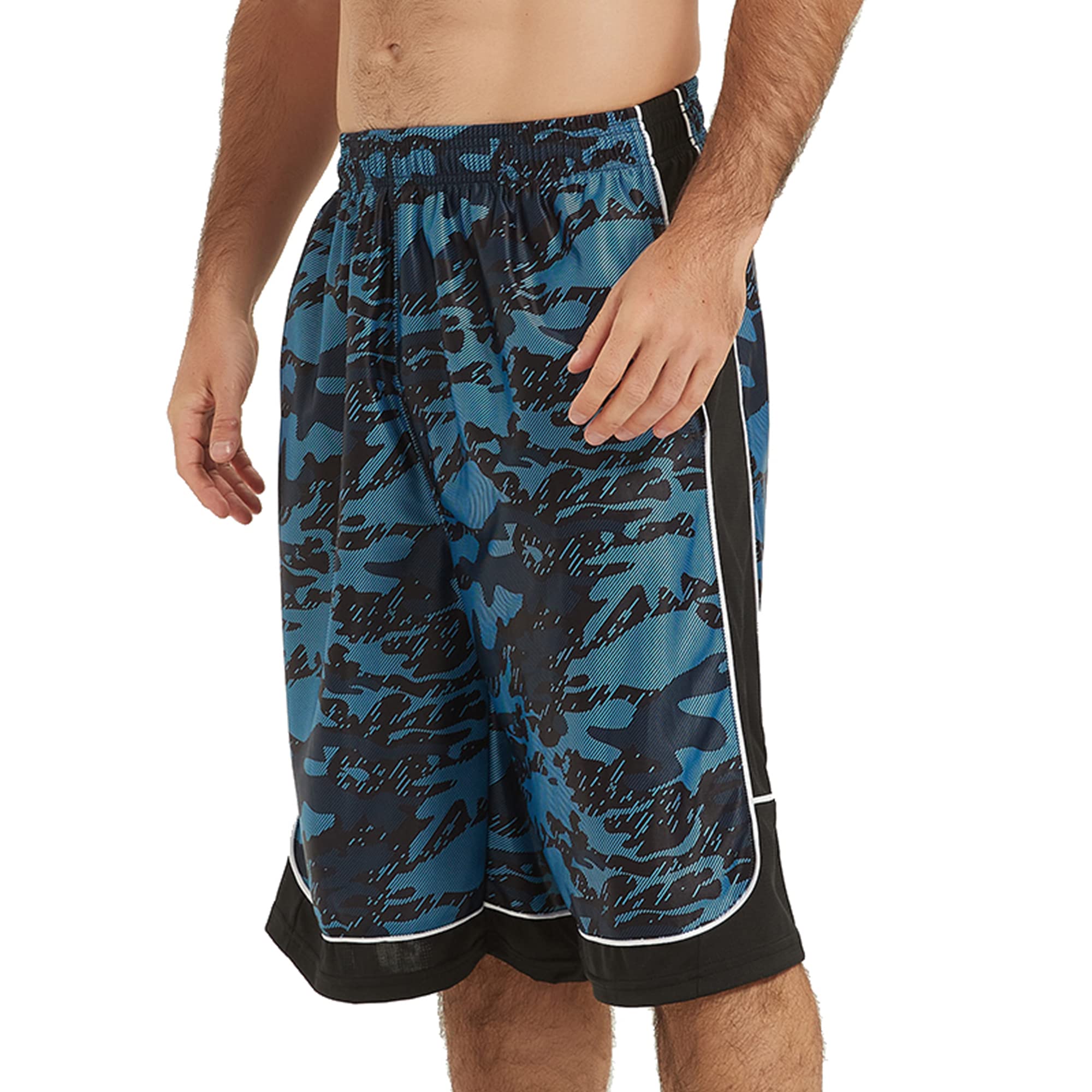Shorts De Basquete Lukberd Athletic Workout Gym Camo Xl Masculinos