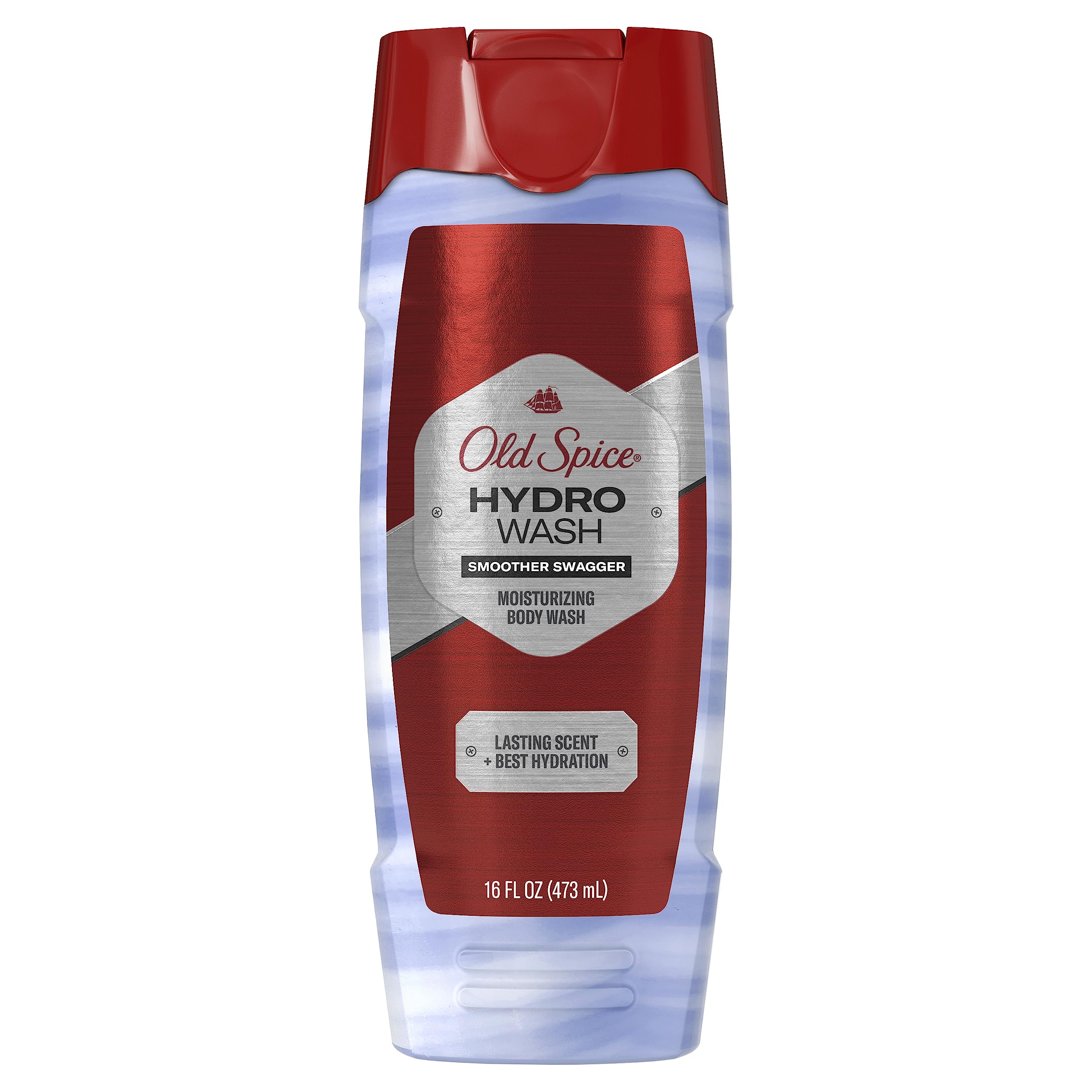 Sabonete Líquido Old Spice Hydro Para Homens Smoother Swagger 473 Ml