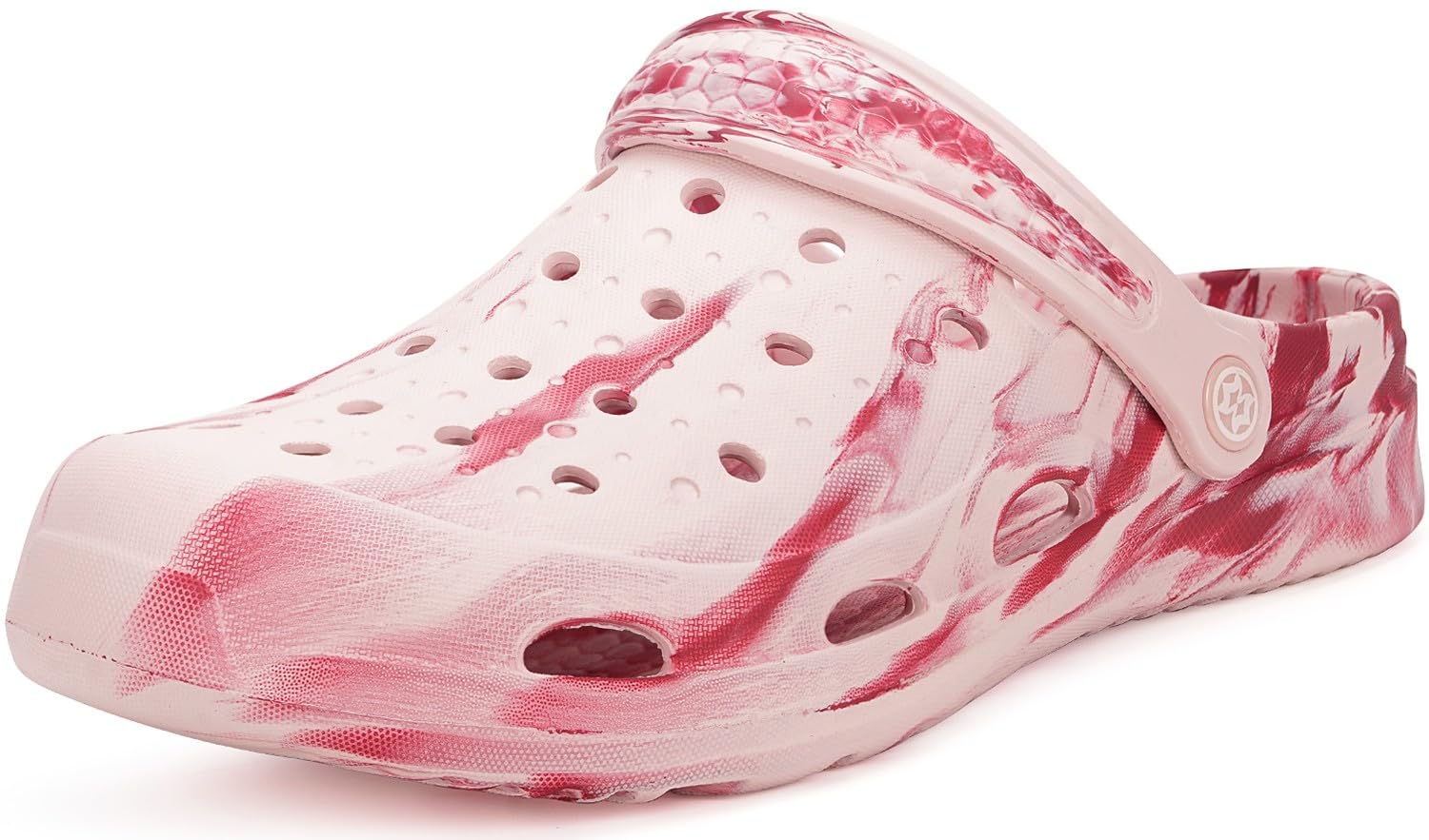 Tamancos De Jardim Gaatpot Tie-dye Lightweight Arch Support Rosa