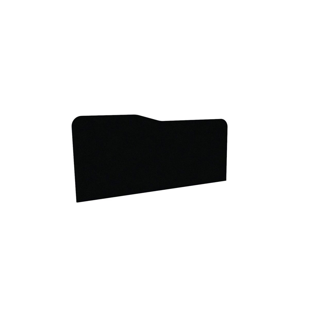 Painel Divisor Para Estacao De Trabalho 130x50cm Preto